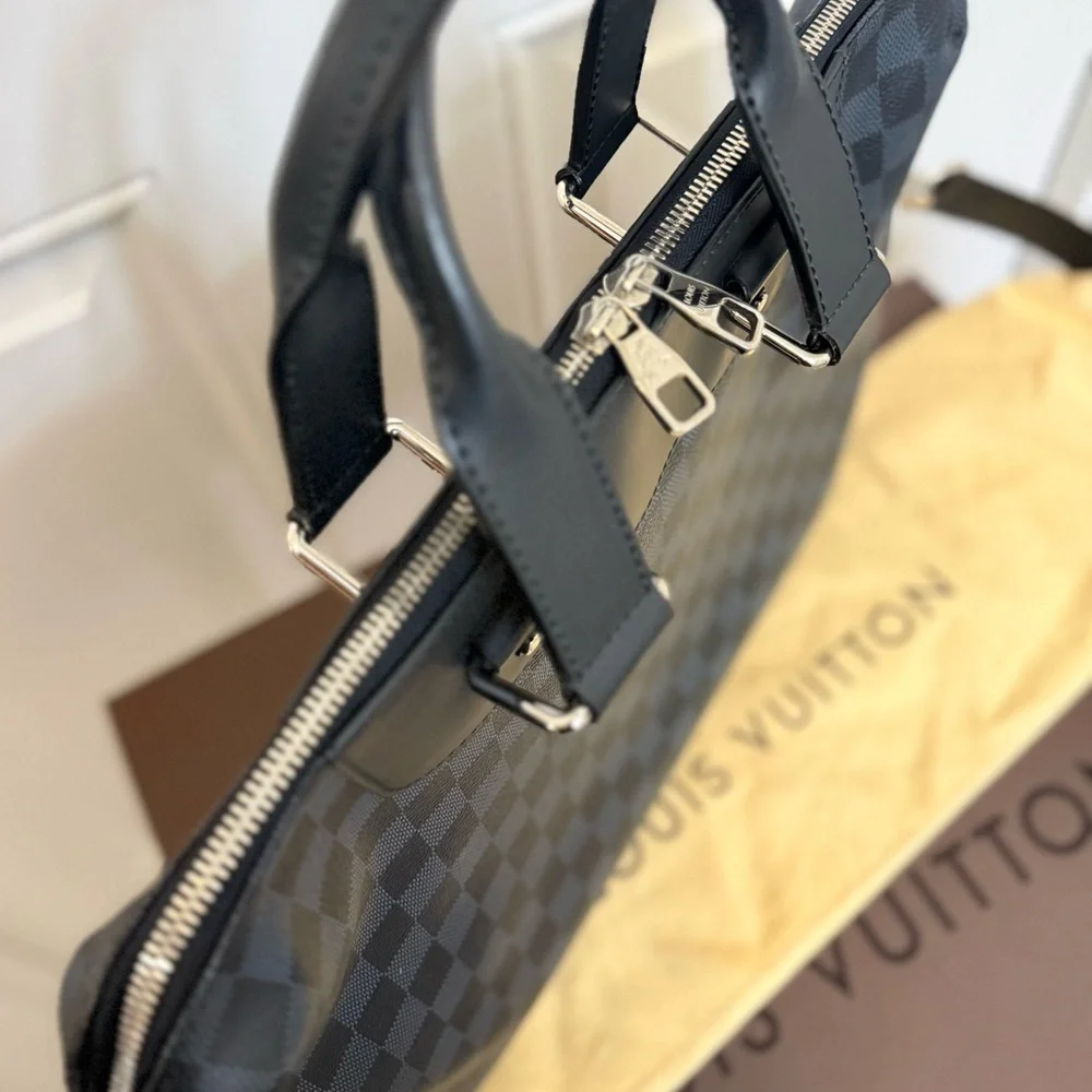✨ Louis Vuitton Damier Cobalt PDV PM Briefcase Full Set ✨